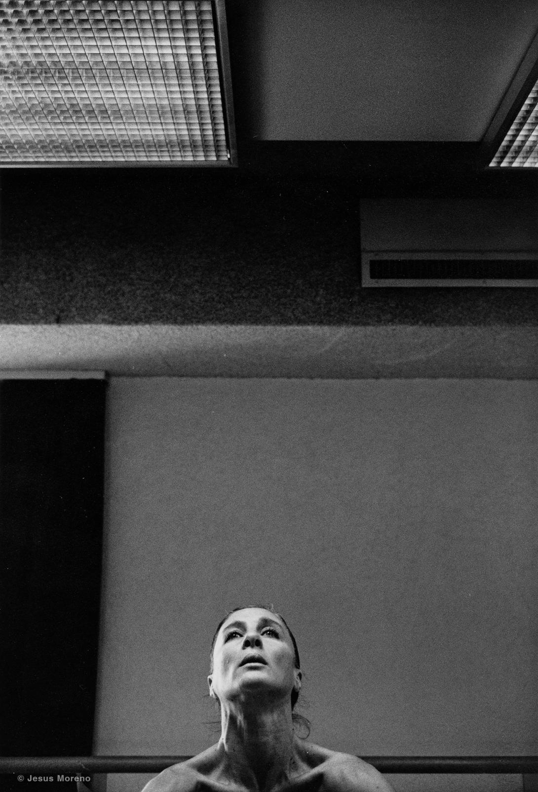 1986. Répétition Médée, Noemi Lapzeson © Jesus Moreno
