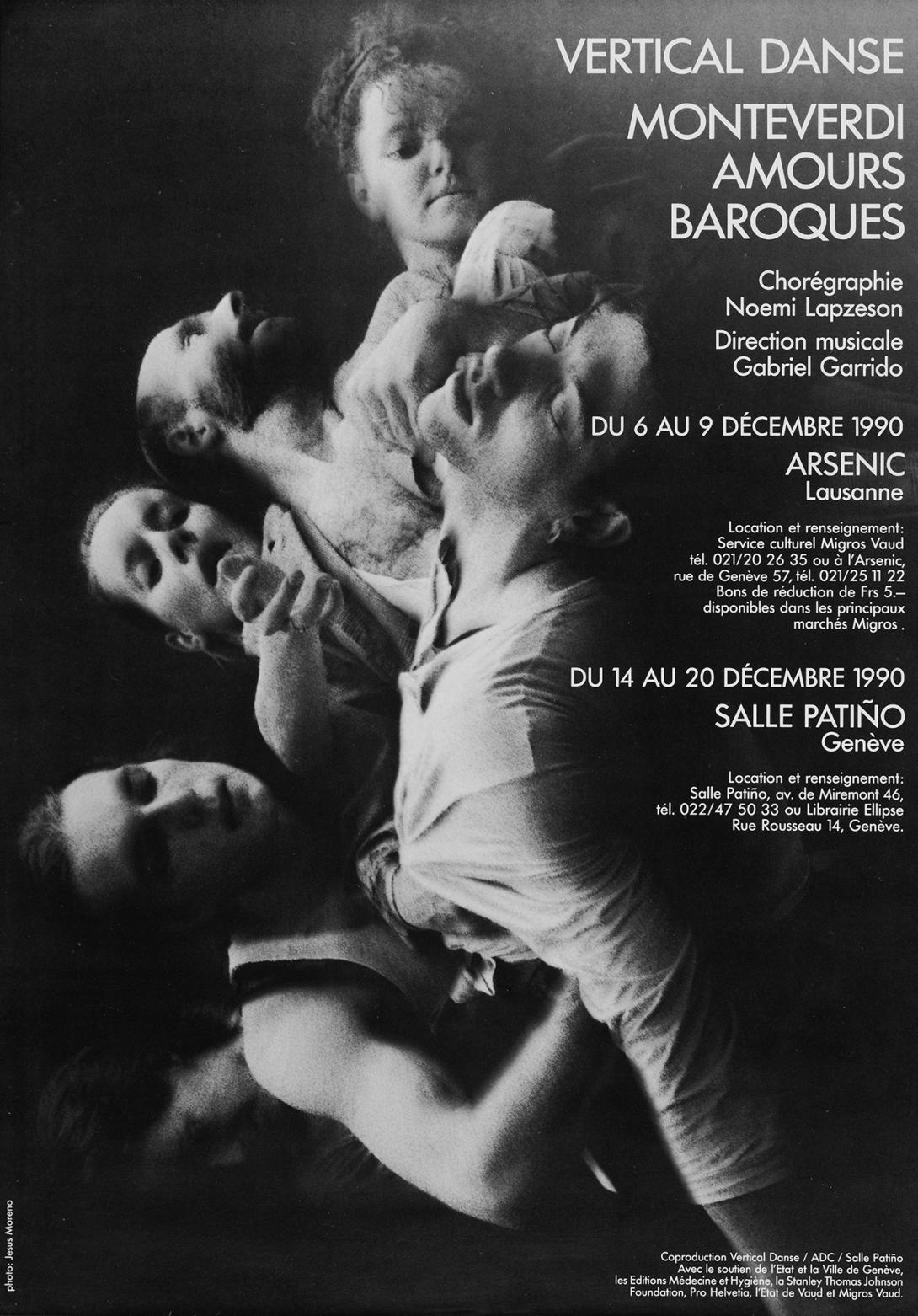 1990. Affiche Vertical Danse.