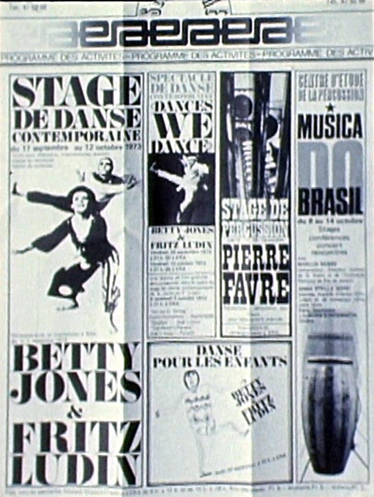 1973 Stages de danse – presse