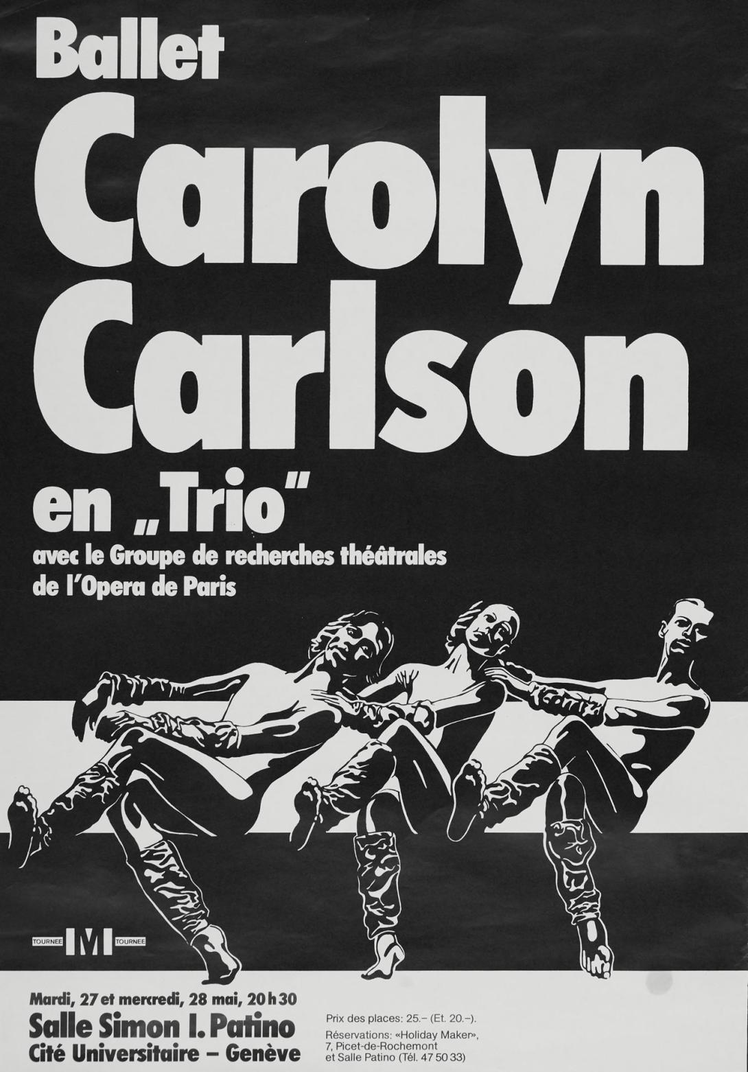 Caroline Carlson, affiche de la Salle Patiño
