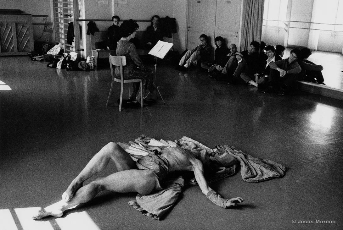 1986 Noemi Lapzeson en répétition © Jesus Moreno