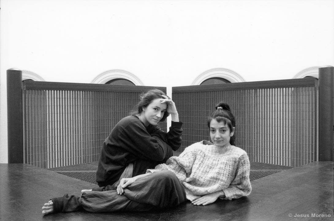 1989-90 Laura Tanner et Fabienne Abramovich © Jesus Moreno – collection laura Tanner